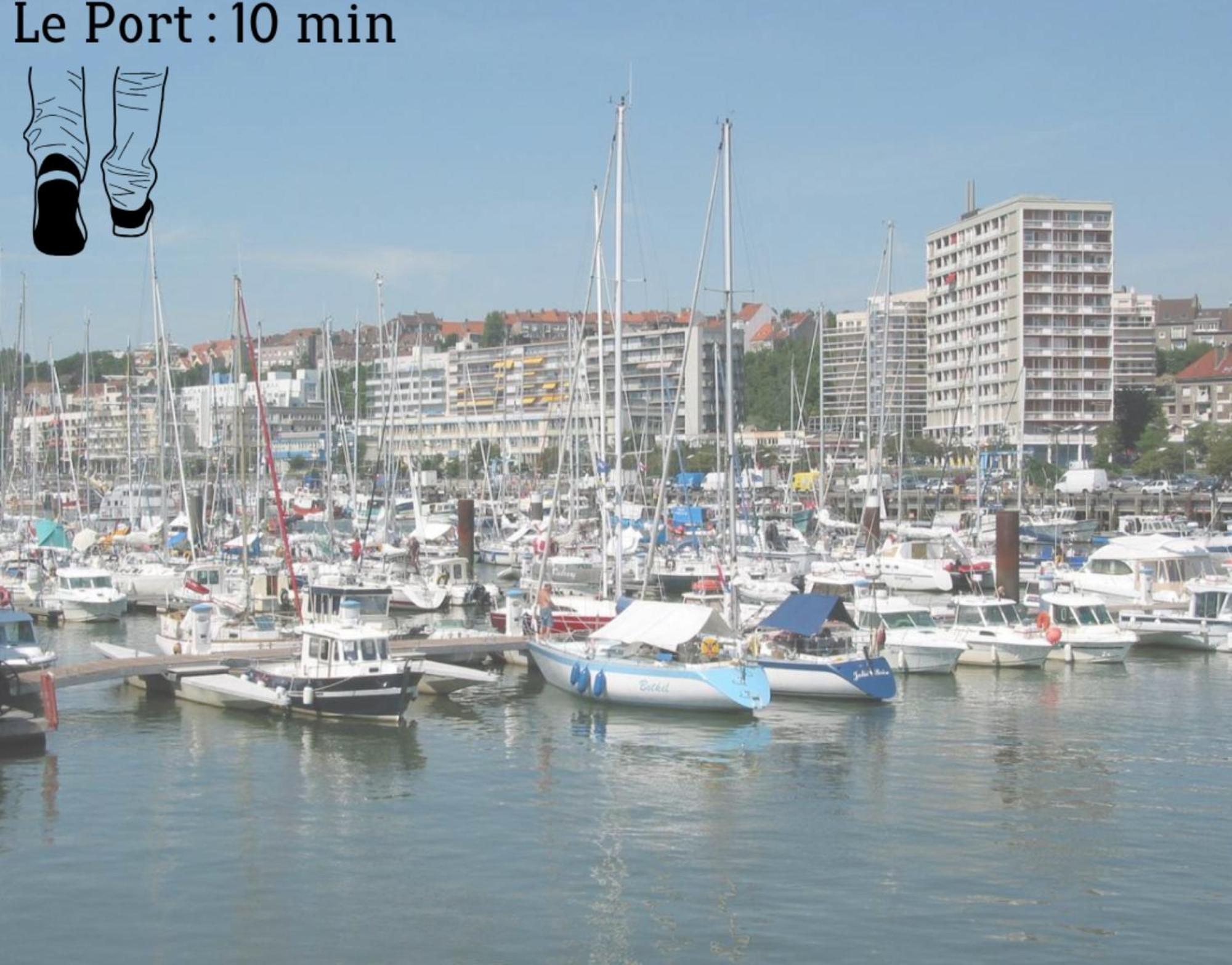 Le Charme Des Remparts Boulonnais Lejlighed Boulogne-sur-Mer Eksteriør billede